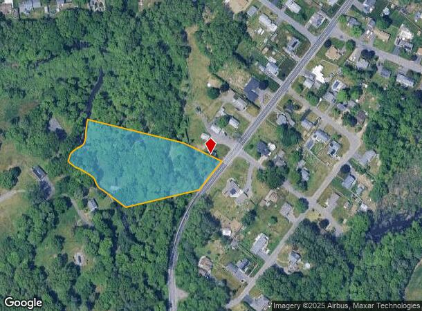  185 West St, Ludlow, MA Parcel Map