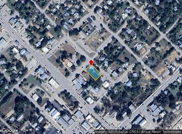 1212 Hackberry St, Bandera, TX Parcel Map