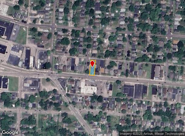 2101 Central Ave, Middletown, OH Parcel Map