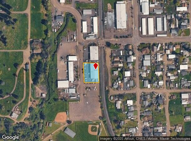 831 Nw Highland St, Roseburg, OR Parcel Map