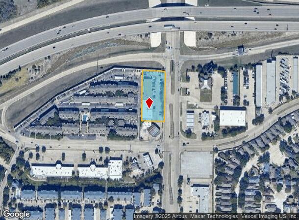  19021 Midway Rd, Dallas, TX Parcel Map