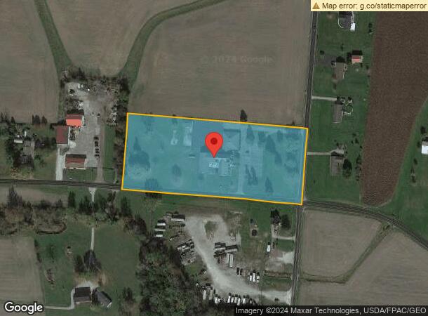  6562 Detrick Jordan Pike, Springfield, OH Parcel Map