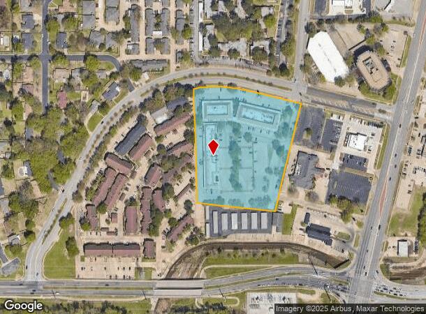 212 Old Grande Blvd, Tyler, TX Parcel Map