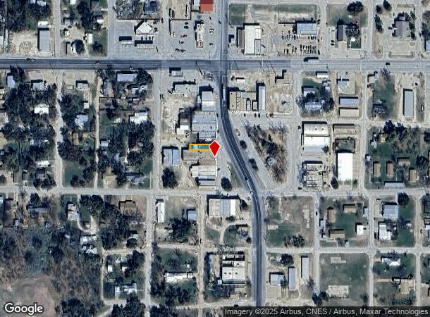 123 Market St, Eden, TX Parcel Map