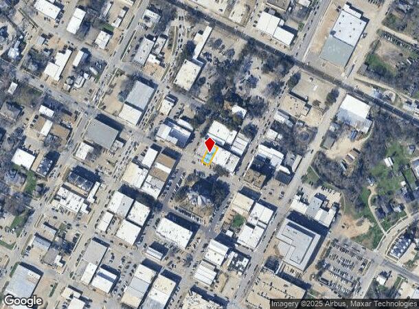 110 W Main St, Waxahachie, TX Parcel Map