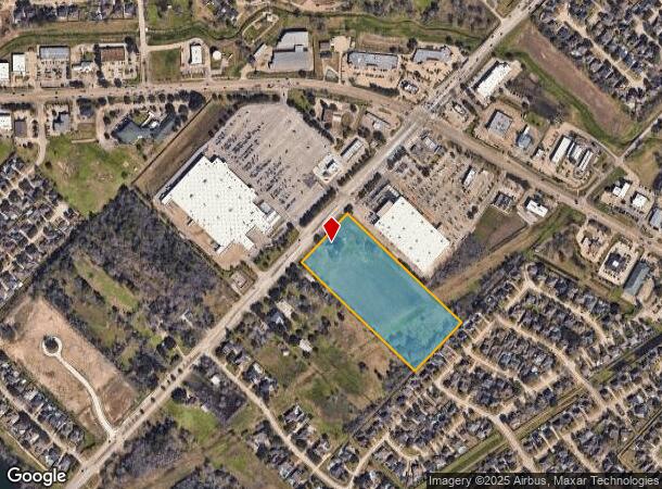 3205 Dixie Farm Rd, Pearland, TX Parcel Map