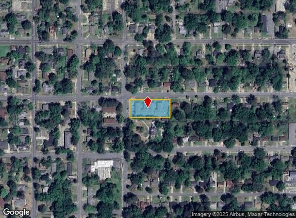  S Elm St, Pine Bluff, AR Parcel Map