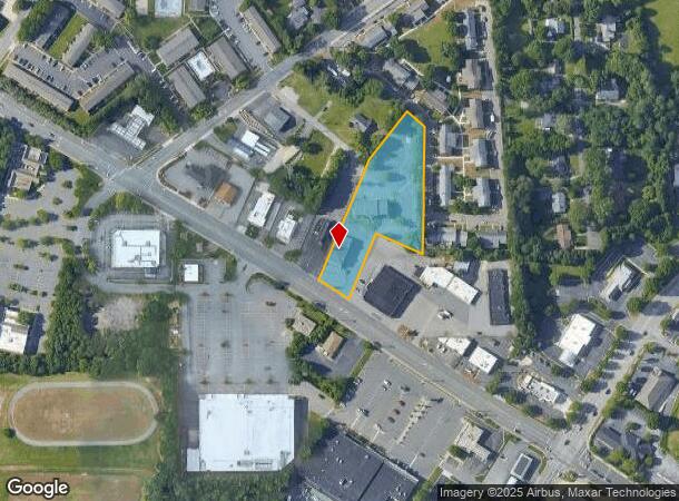  3447 Robinhood Rd, Winston Salem, NC Parcel Map