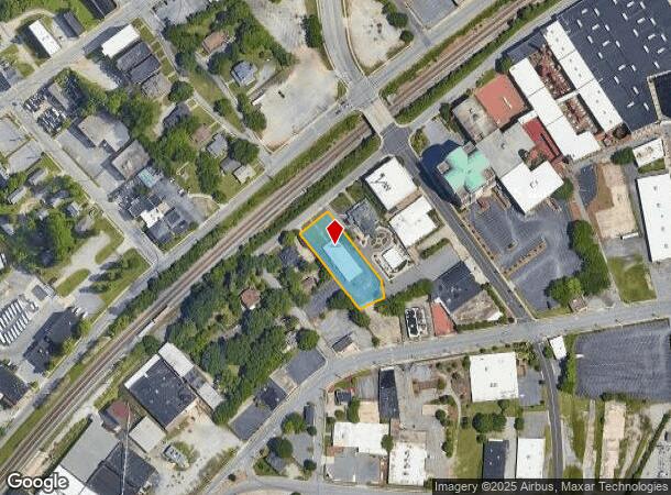  409 W High Ave, High Point, NC Parcel Map