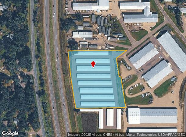  5150 Fallbrook Ct, Wyoming, MN Parcel Map