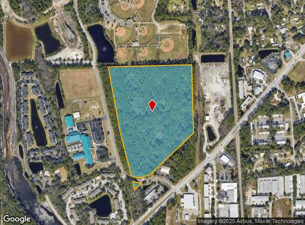 Osceola Elementary Rd, Saint Augustine, FL Parcel Map