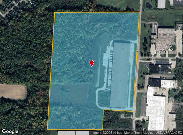  1200 S Chillicothe Rd, Aurora, OH Parcel Map