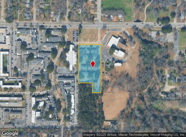  1620 S Pecan St, Arlington, TX Parcel Map