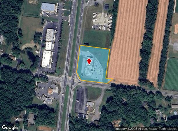  5485 S Dupont Hwy, Dover, DE Parcel Map