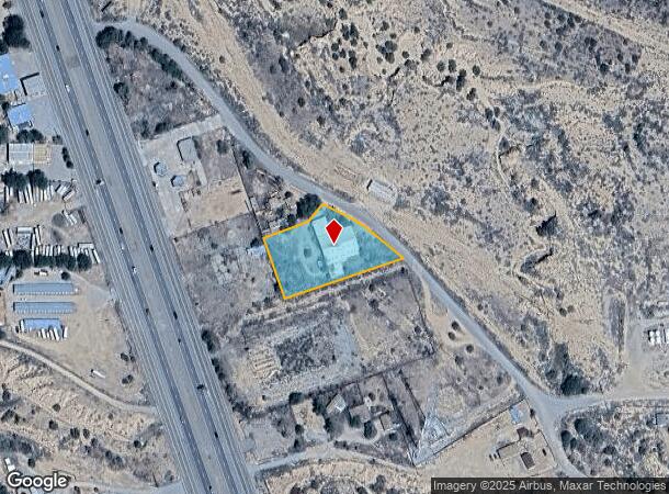  20 Arroyo Cuyamungue Rd, Santa Fe, NM Parcel Map