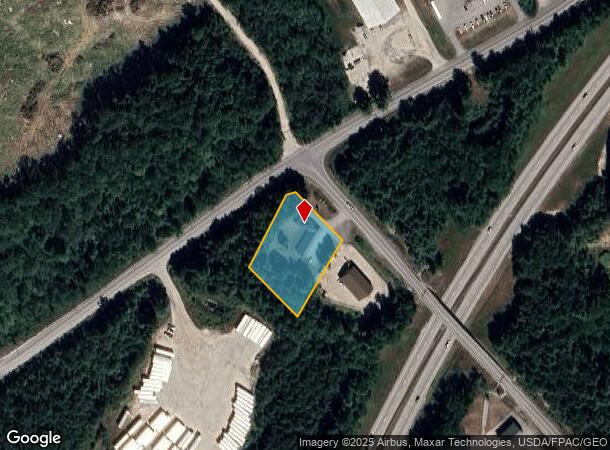 280 Poland Spring Rd, Auburn, ME Parcel Map