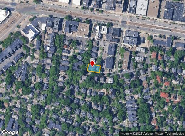  44 Winslow Rd, Brookline, MA Parcel Map