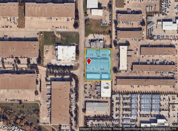 1201 Minters Chapel Rd, Grapevine, TX Parcel Map