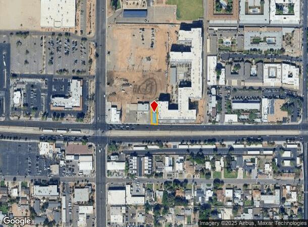  654 W Camelback Rd, Phoenix, AZ Parcel Map