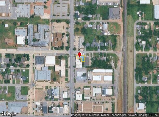  224 N Broadway St, Moore, OK Parcel Map