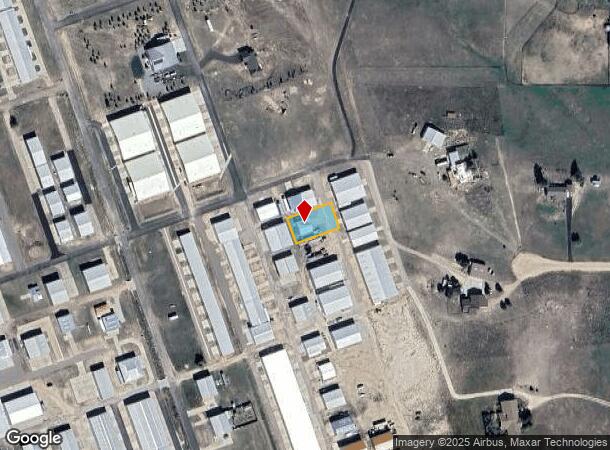  7975 Cessna Dr, Peyton, CO Parcel Map