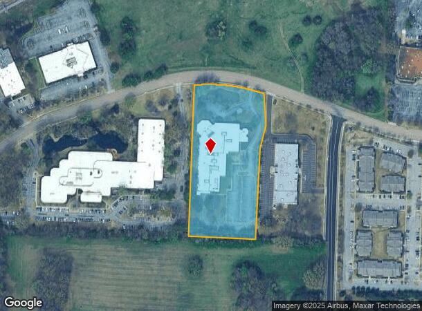 7275 Goodlett Farms Pky, Cordova, TN Parcel Map