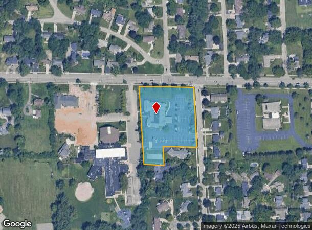  2800 Burton St Se, Grand Rapids, MI Parcel Map