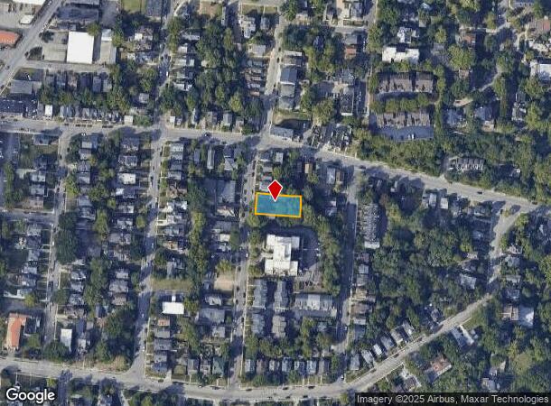  2550 Hackberry St, Cincinnati, OH Parcel Map