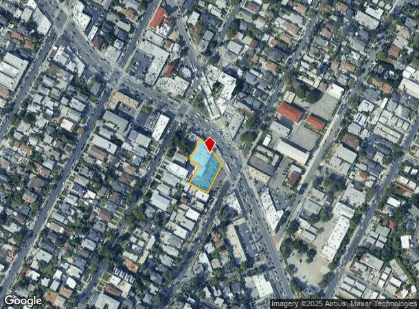 3612 W Sunset Blvd, Los Angeles, CA Parcel Map