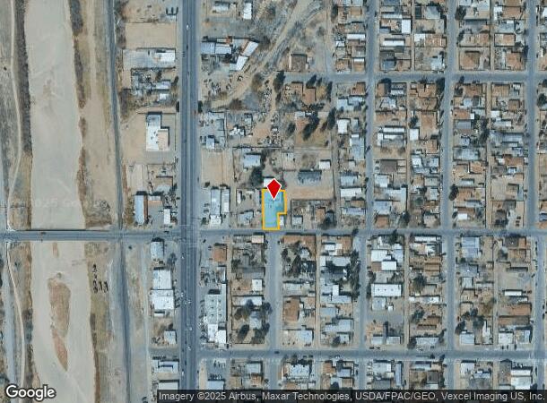 191 La Mesa Ave, Canutillo, TX Parcel Map