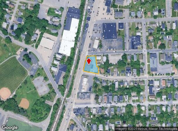  520 W Boylston St, Worcester, MA Parcel Map