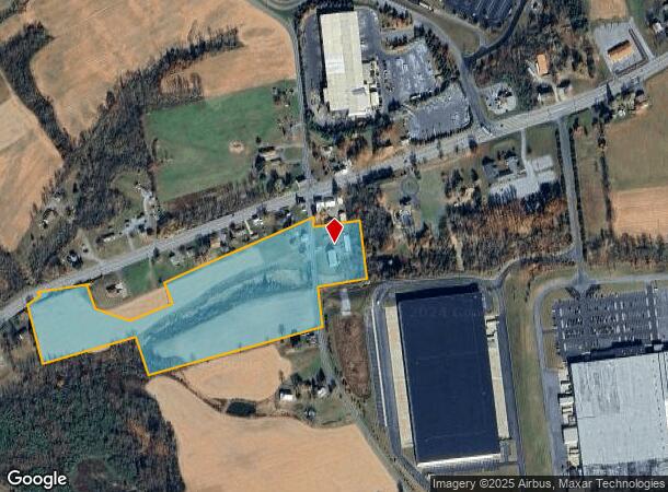  212 Bordnersville Rd, Jonestown, PA Parcel Map