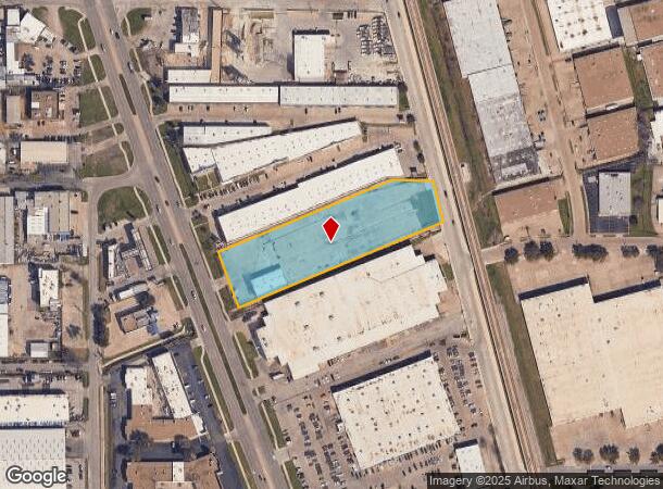  11220 Harry Hines Blvd, Dallas, TX Parcel Map