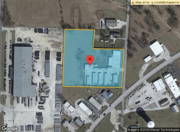  1601 N Buchanan St, Moberly, MO Parcel Map