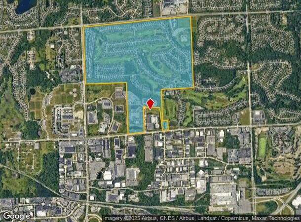  15811 Centennial Dr, Northville, MI Parcel Map