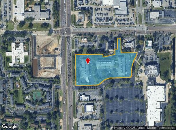 130 University Park Dr, Winter Park, FL Parcel Map
