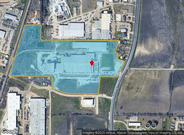  2425 N Highway 77, Waxahachie, TX Parcel Map