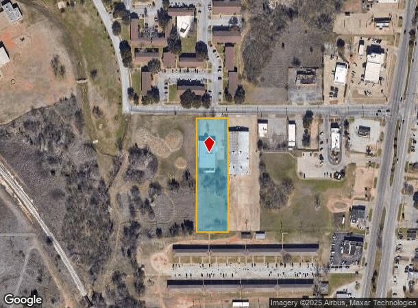 1701 Enterprise St, Wichita Falls, TX Parcel Map