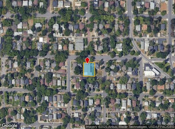 1711 W 10Th Ave, Spokane, WA Parcel Map