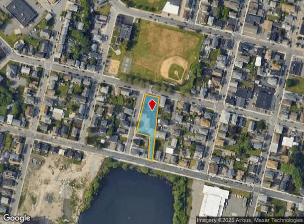  951 Slade St, Fall River, MA Parcel Map