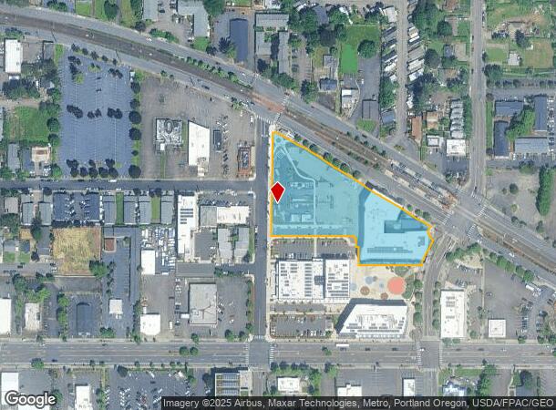 18604 E Burnside St, Portland, OR Parcel Map