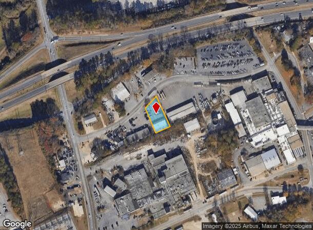 124 Rowe Rd, Athens, GA Parcel Map
