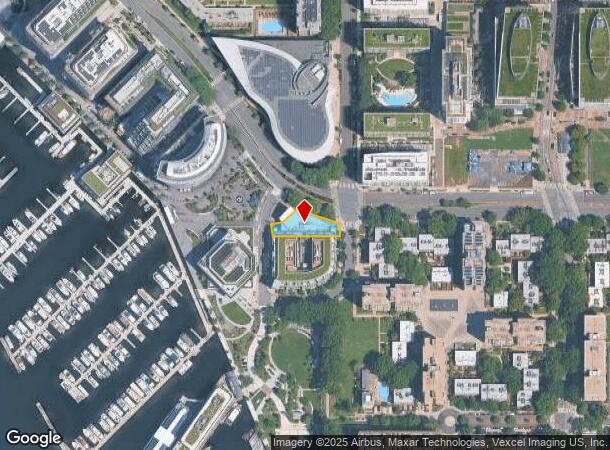  555 Water St Sw, Washington, DC Parcel Map