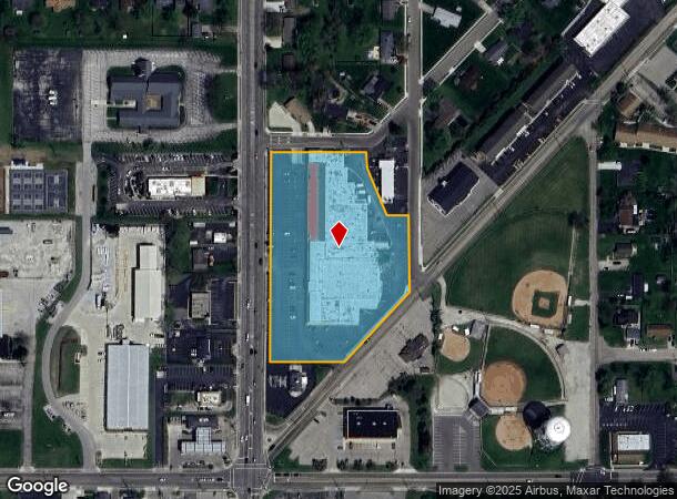 1312 N Barron St, Eaton, OH Parcel Map