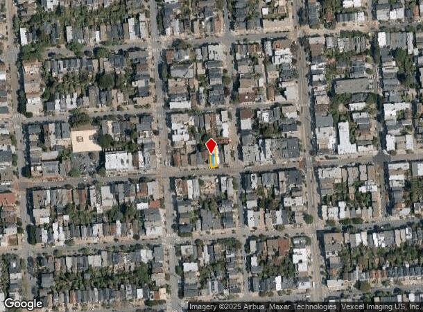 3868 24Th St, San Francisco, CA Parcel Map