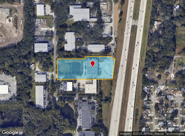 425 Hobbs St, Brandon, FL Parcel Map