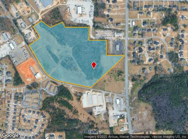 7 Rest Master Ln, North Augusta, SC Parcel Map