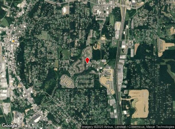  106 N Wall St, Calhoun, GA Parcel Map