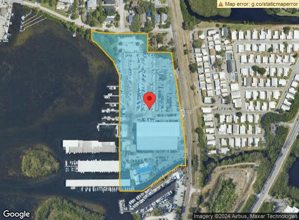  125 Orange St, Palm Harbor, FL Parcel Map