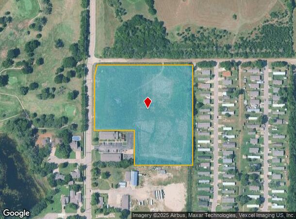  1712 Custer Ln, Augusta, KS Parcel Map